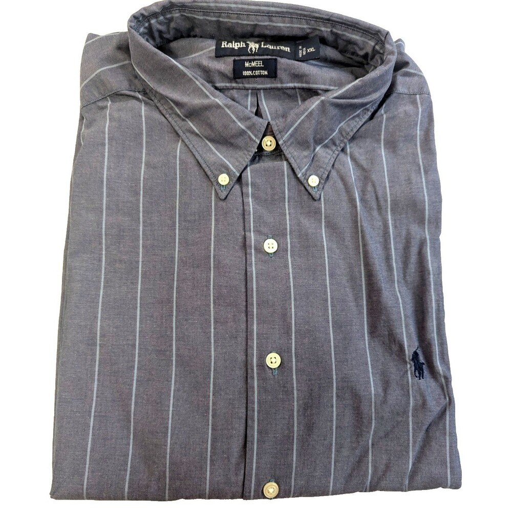 Ralph Lauren Men's Long Sleeve Shirt XXL, Pony Logo, Vintage, NWT